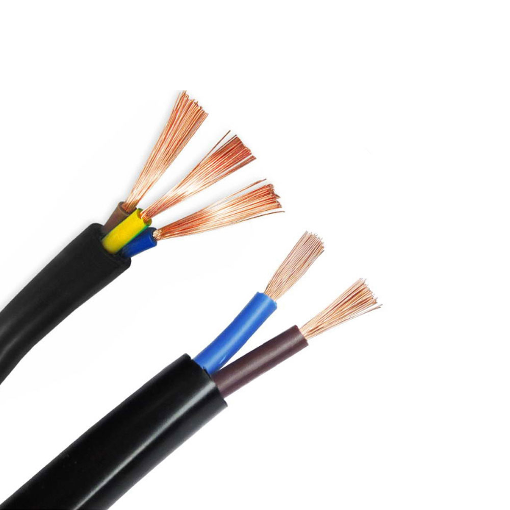 H05VVH2-F Ketebalan rendah Kabel Disahkan CE
