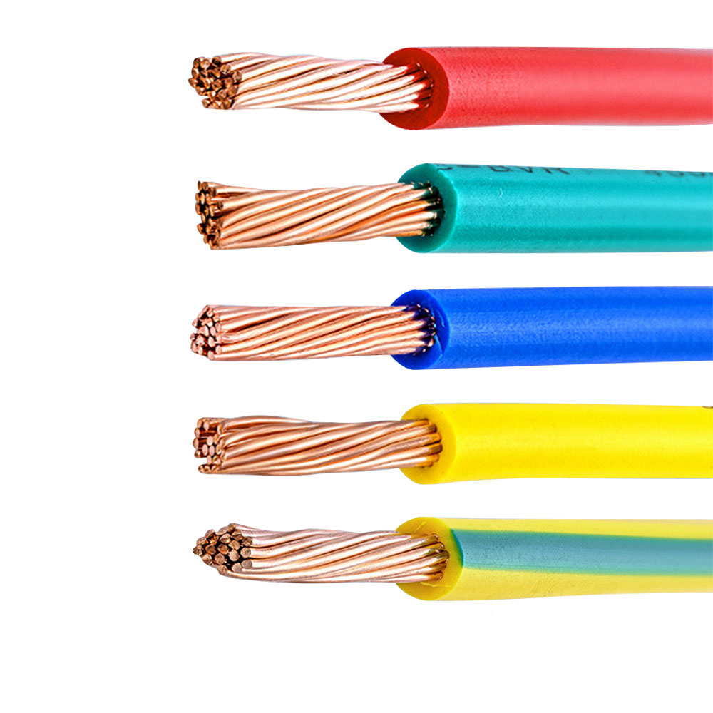 H07V-R Prestasi stabil Kabel Diperakui CE