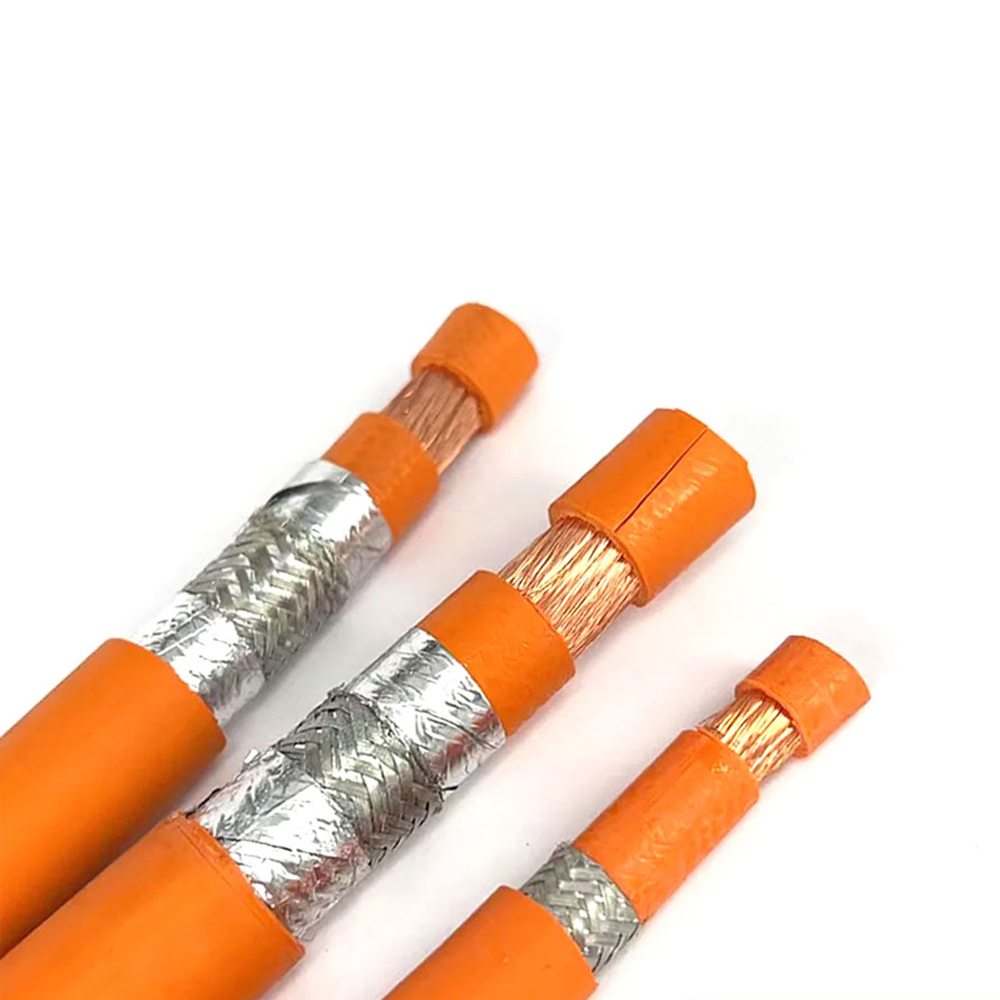 EVRP Menekan gangguan elektromagnet Kabel Cerucuk Pengecas EV
