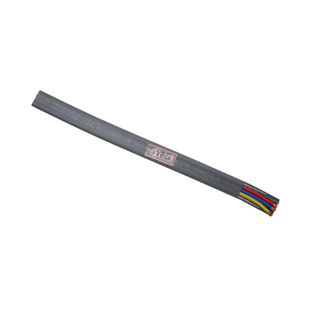 TVVB Tetulang perlindungan mekanikal Lif Travelling Flat Cable