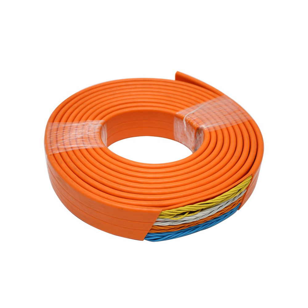 TVVB Tetulang perlindungan mekanikal Lif Travelling Flat Cable