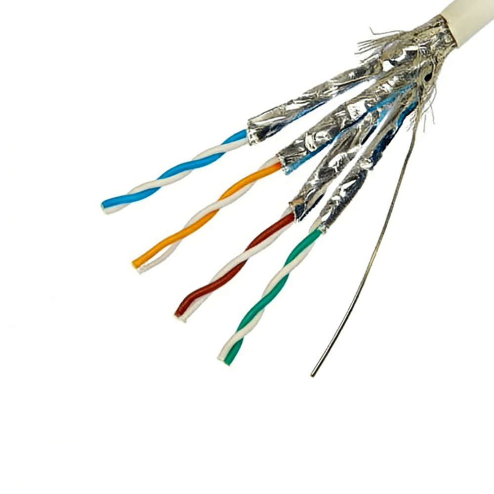 Kabel Bas Industri Pelesapan haba dan ketahanan Cat8