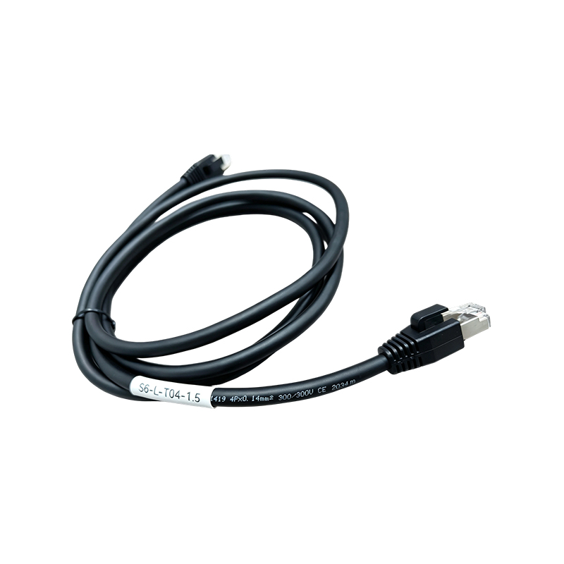 S6-L-T04-1.5 Kabel Ethernet Industri Fleksi Tinggi Tinggi